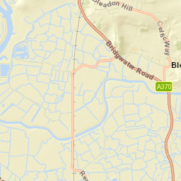 Bleadon Street Map