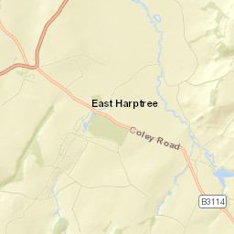 East Harptree Street Map
