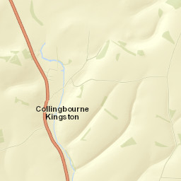 Collingbourne Kingston Street Map