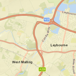 West Malling Street Map