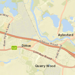 Aylesford Street Map