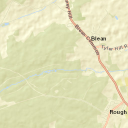 Blean Street Map