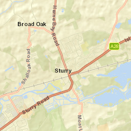 Sturry Street Map