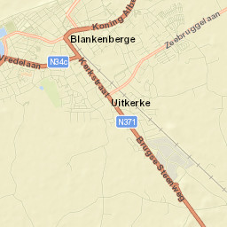 Blankenberge Street Map