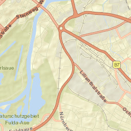 Kassel Street Map