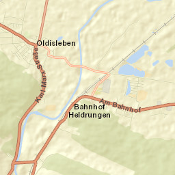 Oldisleben Street Map