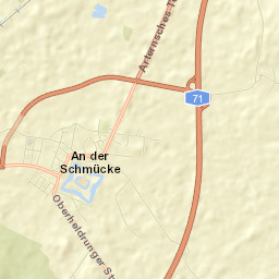 Heldrungen Street Map