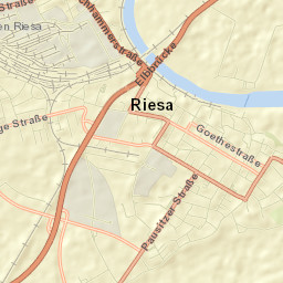 Riesa Street Map
