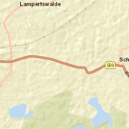 Schönfeld Street Map
