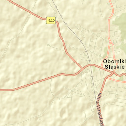 Oborniki Śląskie Street Map