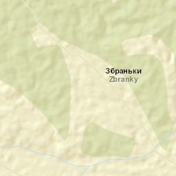 Zbranki Street Map