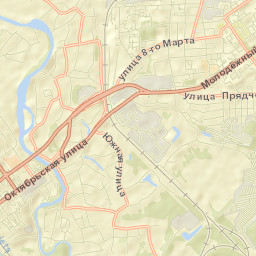 Staryy Oskol Street Map