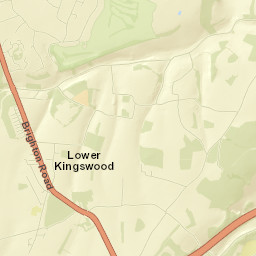Lower Kingswood Street Map