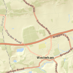 Westerham Street Map