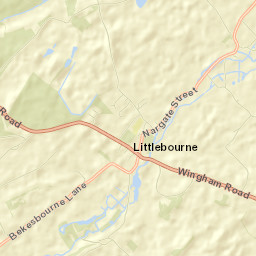 Littlebourne Street Map