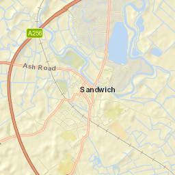 Sandwich Street Map