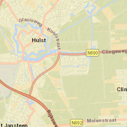 Hulst Street Map