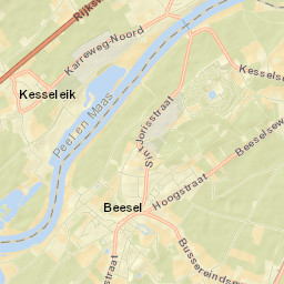 Beesel Street Map