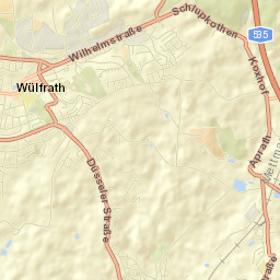 Wülfrath Street Map