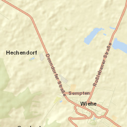 Wiehe Street Map