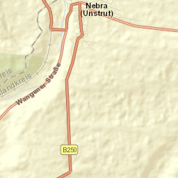 Nebra Street Map