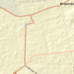 Braunsbedra Street Map
