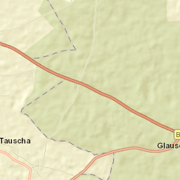 Tauscha Street Map
