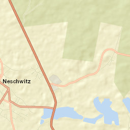 Neschwitz Street Map