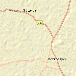 Dobroszyce Street Map
