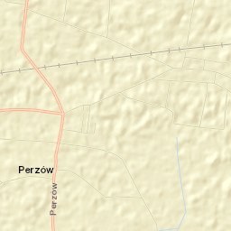 Perzów Street Map