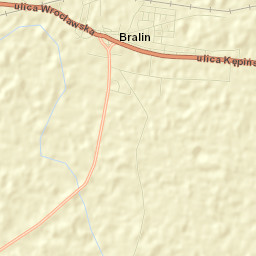 Bralin Street Map