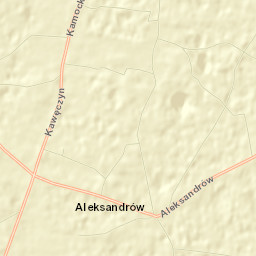 Aleksandrów Street Map
