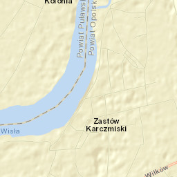 Wilków Street Map