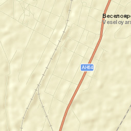 Veseloyarsk Street Map