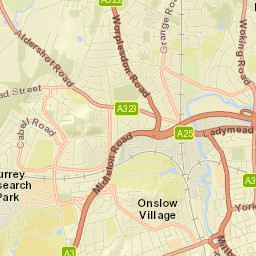 Guildford Street Map