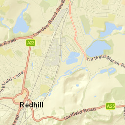 Redhill Street Map