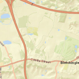 Bletchingley Street Map