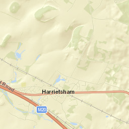 Harrietsham Street Map