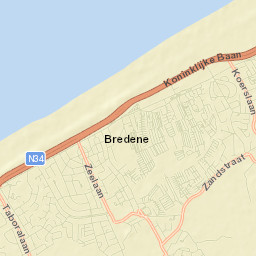 Bredene Street Map