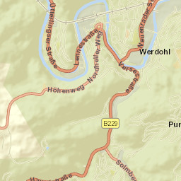 Werdohl Street Map