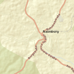 Naumburg Street Map