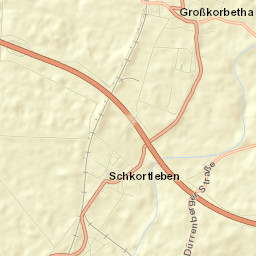 Großkorbetha Street Map