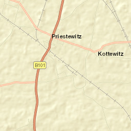Priestewitz Street Map