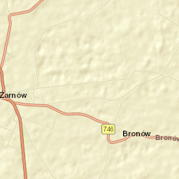 Żarnów Street Map