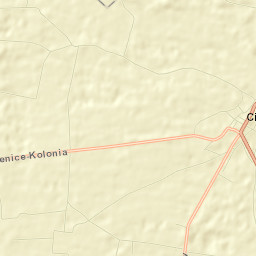 Ciepielów Street Map