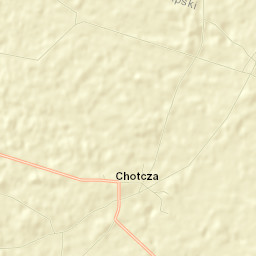 Chotcza Street Map