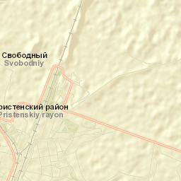 Pristen’ Street Map