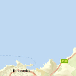 Ilfracombe Street Map