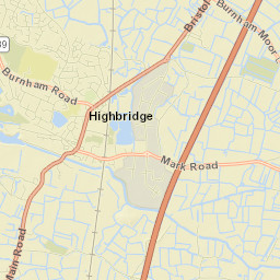Highbridge Street Map