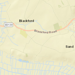 Blackford Road, Wedmore, Somerset BS28 Street Map